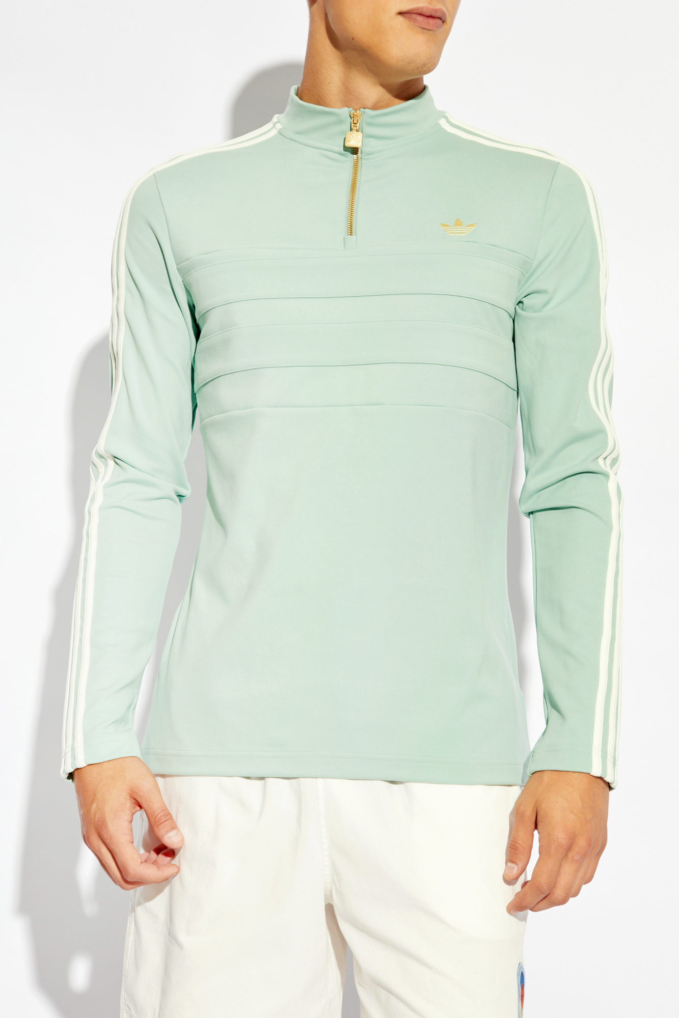 Adidas high collar t shirt on sale